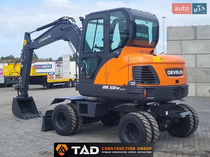 Колесный экскаватор Develon DX 60-N10 2025 в Киеве фото 2 Колесный экскаватор Develon DX 60-N10 2025 в Киеве