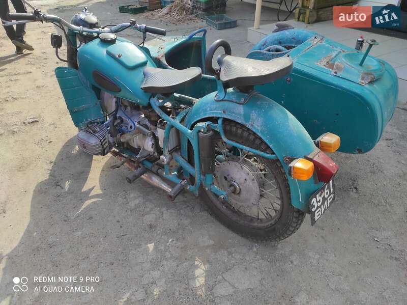 Мотоцикл з коляскою Дніпро (КМЗ) МТ-9 1970 в Бершаді фото 3 Мотоцикл з коляскою Дніпро (КМЗ) МТ-9 1970 в Бершаді