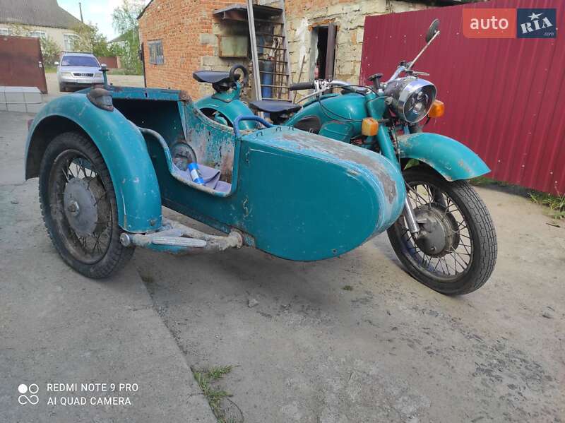 Мотоцикл з коляскою Дніпро (КМЗ) МТ-9 1970 в Бершаді фото 5 Мотоцикл з коляскою Дніпро (КМЗ) МТ-9 1970 в Бершаді