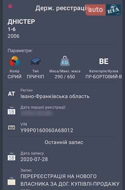 Борт Днестр 1-6 2006 в 