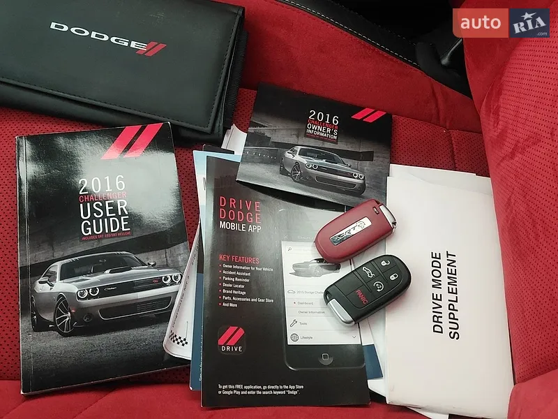 Купе Dodge Challenger 2016 в Полтаве документ
