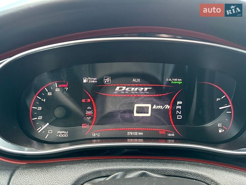 Седан Dodge Dart 2015 в Лубнах