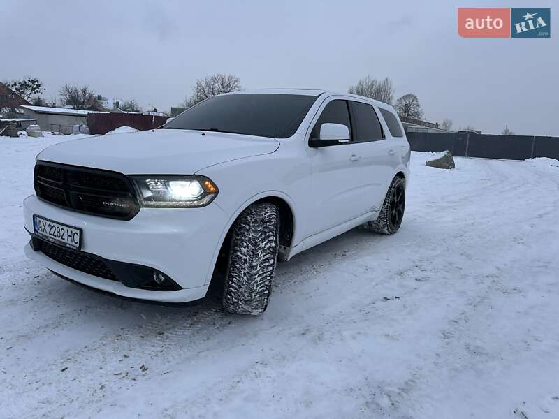 2017 Dodge Durango, VIN 1C4SDJCT2HC921011:plate — фото 1 (autoria)