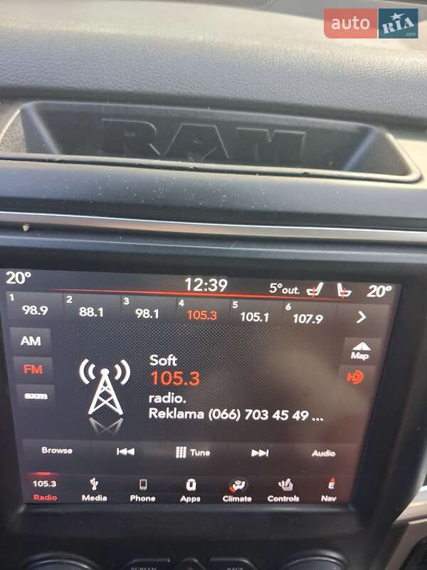 Пікап Dodge RAM 1500 2018 в Кропивницькому