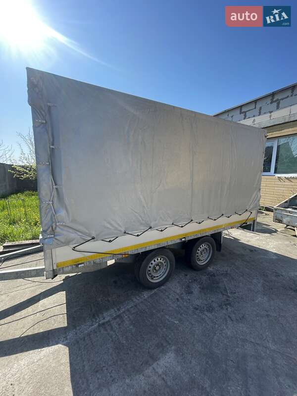 Тентованный борт (штора) - прицеп Eduard PL 2011 в Киеве фото Тентованный борт (штора) - прицеп Eduard PL 2011 в Киеве