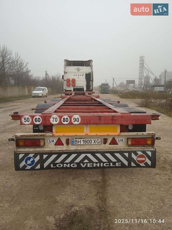 Контейнеровоз напівпричіп EXO 99983 2005 в Южному фото Контейнеровоз напівпричіп EXO 99983 2005 в Южному