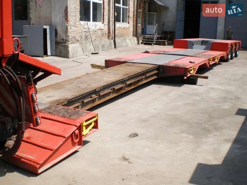 Низкорамна платформа Faymonville Аxle 1998 в Львові