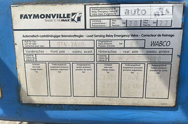 Платформа полуприцеп Faymonville STN-3A 2003 в 