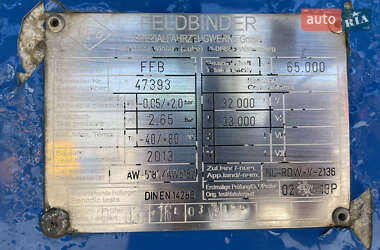 Цистерна полуприцеп Feldbinder 334ST 2013 в 