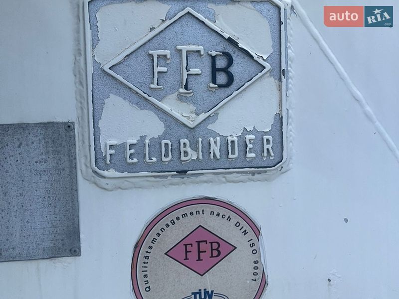 Цистерна полуприцеп Feldbinder EUT 2000 в Тернополе фото 11 Цистерна полуприцеп Feldbinder EUT 2000 в Тернополе