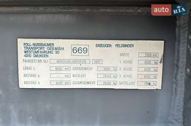 Цистерна полуприцеп Feldbinder KIP 1997 в 