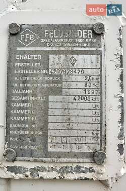 Цистерна полуприцеп Feldbinder KIP 1997 в 