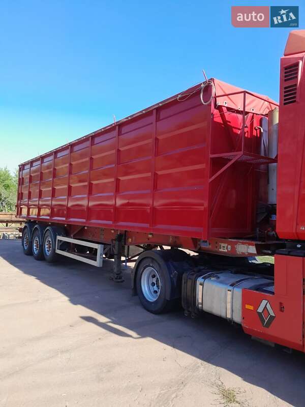 Зерновоз - полуприцеп Feldbinder KIP 2002 в Чернигове фото 4 Зерновоз - полуприцеп Feldbinder KIP 2002 в Чернигове