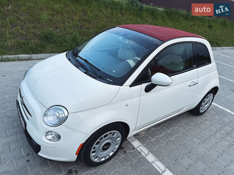 Кабриолет Fiat 500 2012 в 