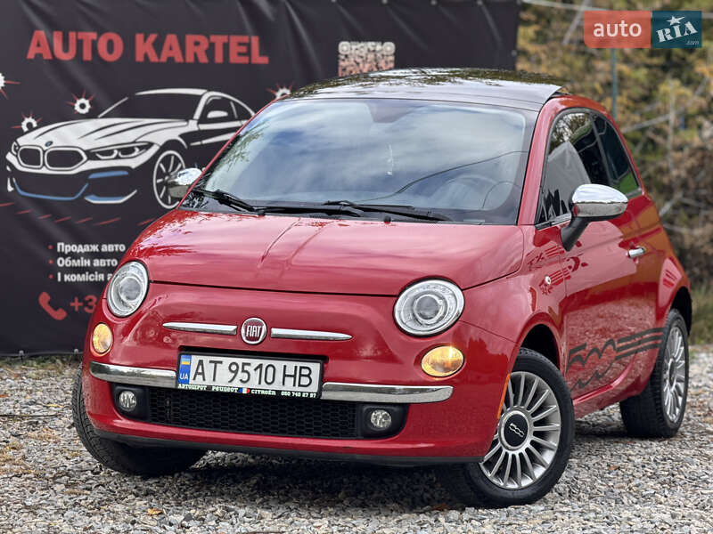 Хетчбек Fiat 500 2012 в Івано-Франківську