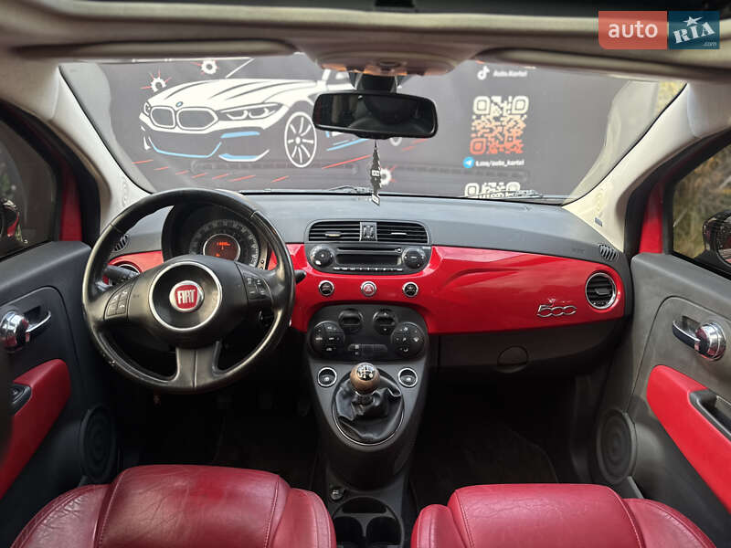 Хетчбек Fiat 500 2012 в Івано-Франківську