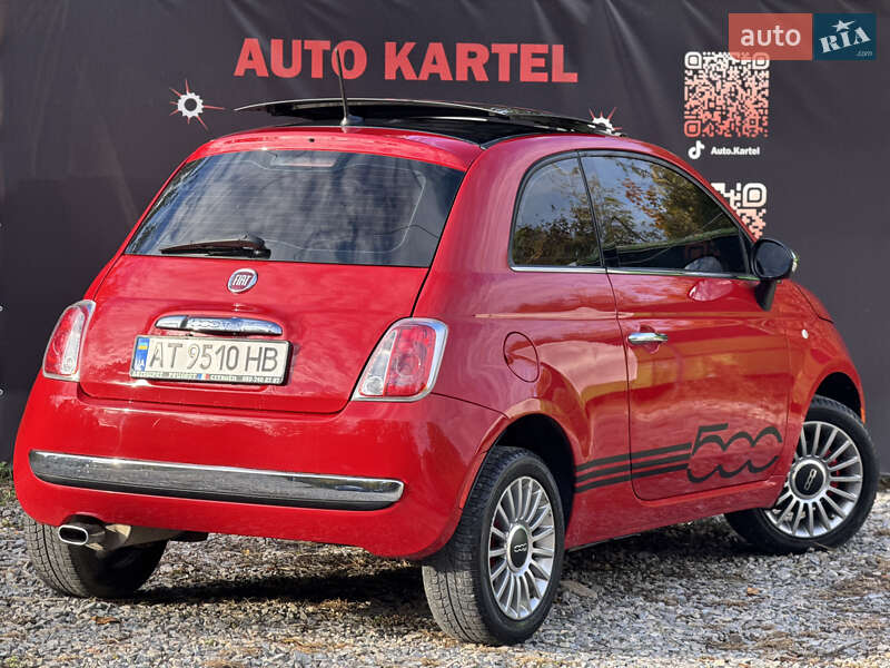 Хетчбек Fiat 500 2012 в Івано-Франківську