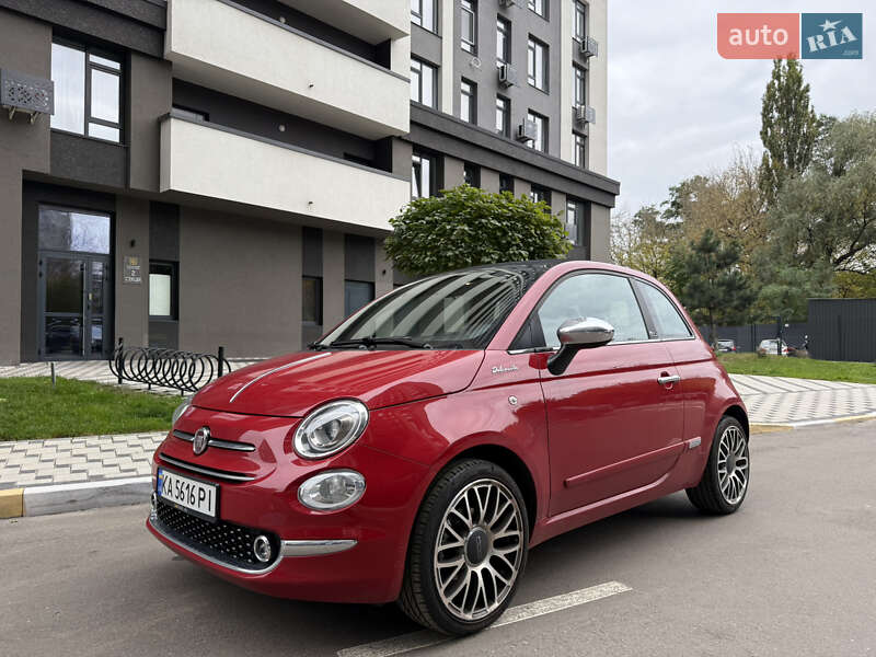 Кабріолет Fiat 500 2021 в Києві
