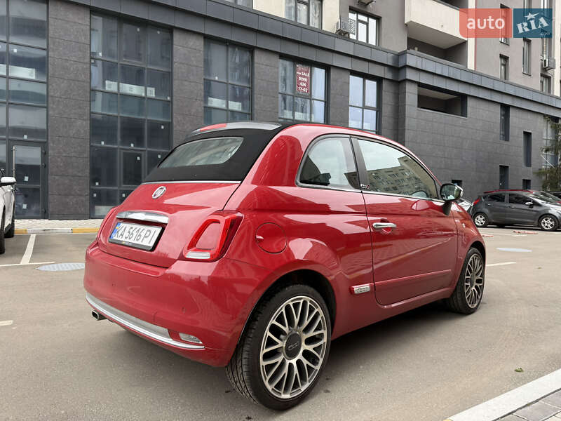 Кабріолет Fiat 500 2021 в Києві
