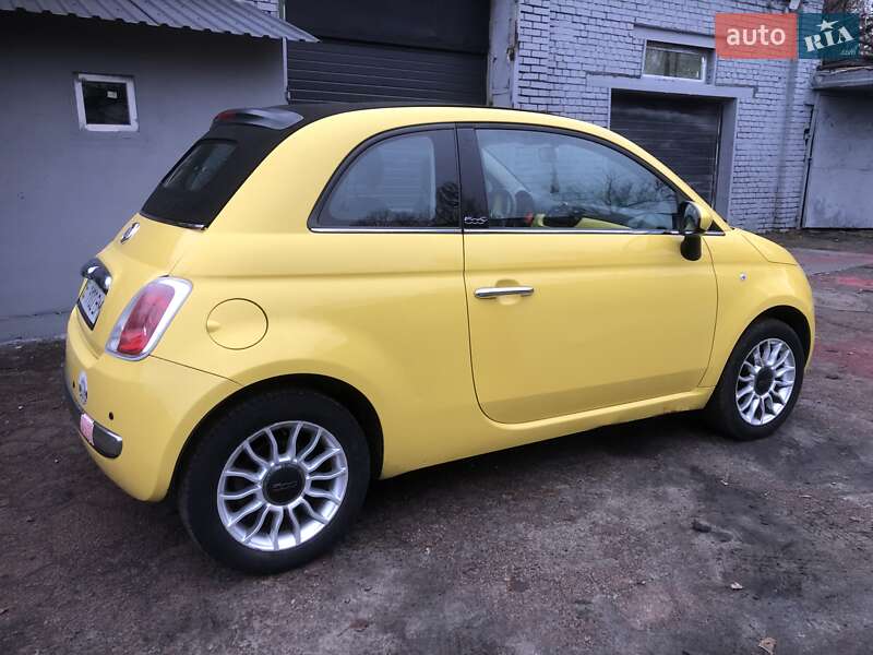 Кабриолет Fiat 500 2012 в Киеве