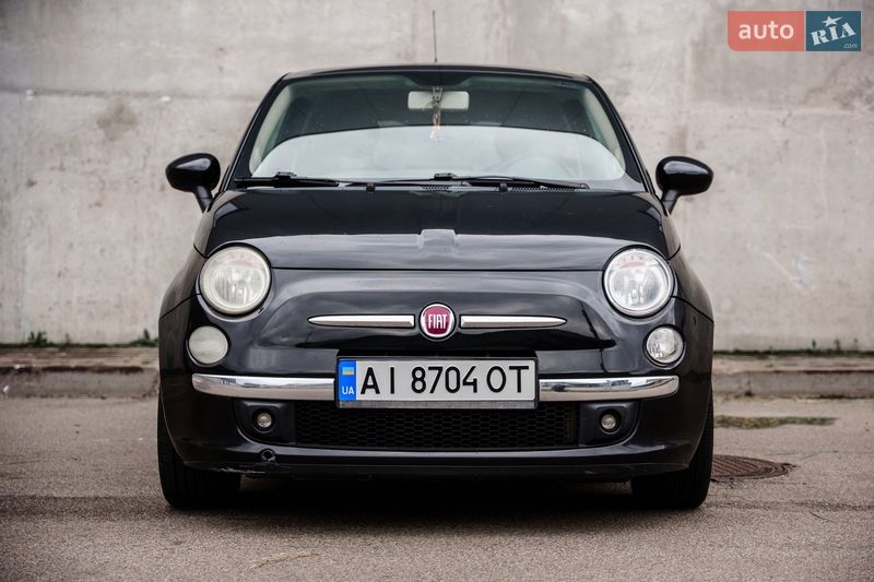 2010 Fiat 500, VIN ZFA31200000554708:plate — фото 1 (autoria)