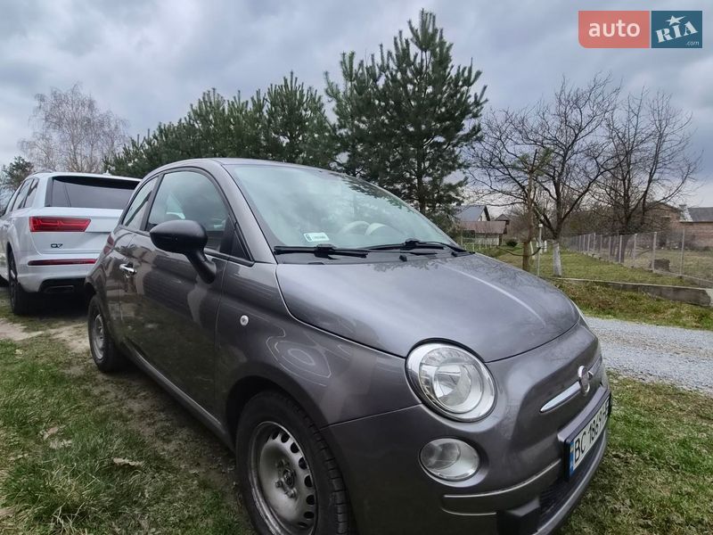 2012 Fiat 500, VIN ZFA31200000883264:plate — фото 1 (autoria)