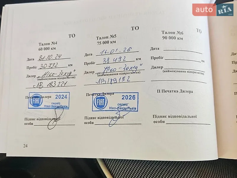 Хетчбек Fiat 500 2017 в Львові документ 2 фото Хетчбек Fiat 500 2017 в Львові документ