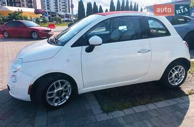 Кабриолет Fiat 500C 2012 в Львове