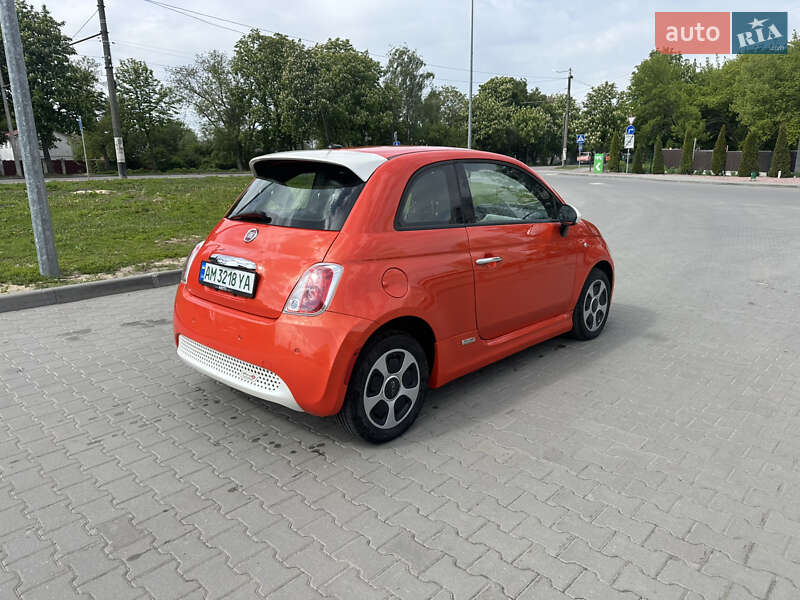Хетчбек Fiat 500e 2015 в Житомирі фото 5 Хетчбек Fiat 500e 2015 в Житомирі