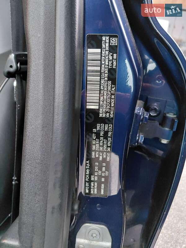 Внедорожник / Кроссовер Fiat 500X 2015 в Киеве фото 40 Внедорожник / Кроссовер Fiat 500X 2015 в Киеве