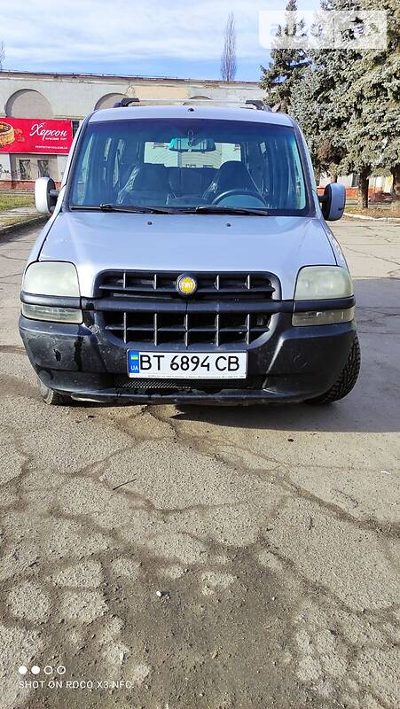 Минивэн Fiat Doblo Panorama 2002 в Черноморске фото 3 Минивэн Fiat Doblo Panorama 2002 в Черноморске