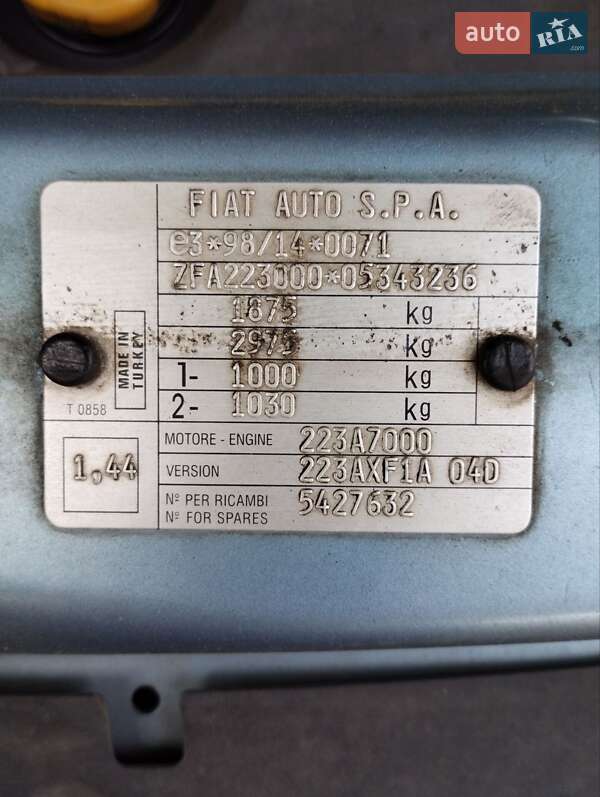 Минивэн Fiat Doblo 2005 в Львове фото 6 Минивэн Fiat Doblo 2005 в Львове