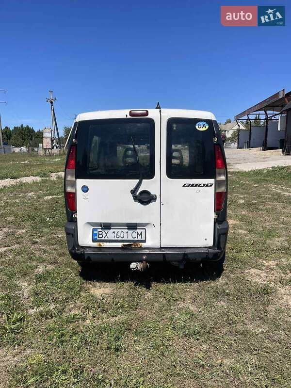 Минивэн Fiat Doblo 2000 в Новой Ушице