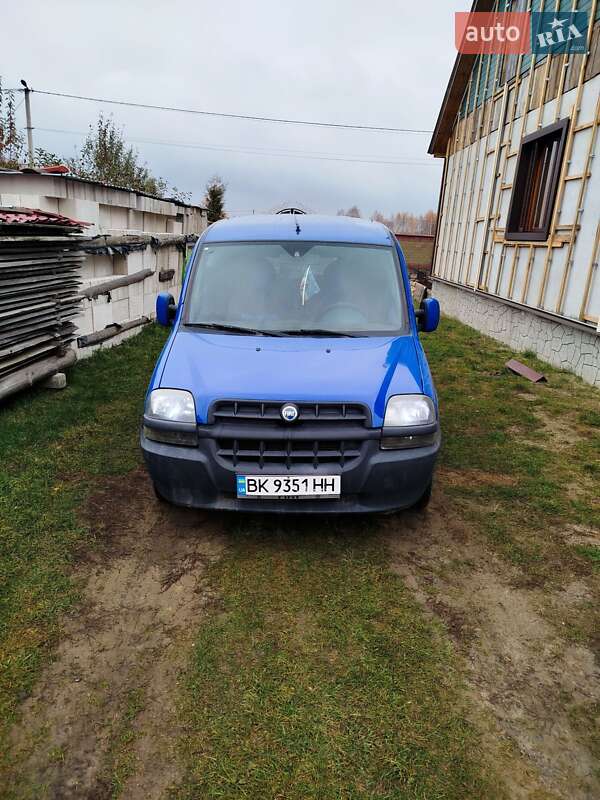 Грузовой фургон Fiat Doblo 2003 в Рокитном