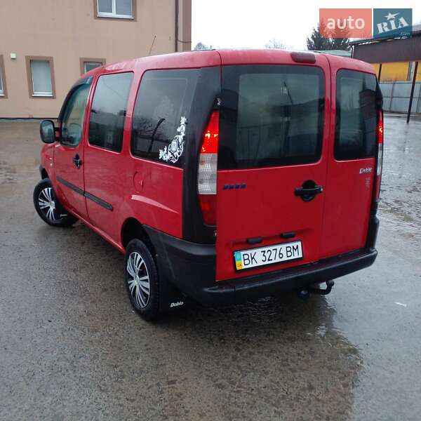 Минивэн Fiat Doblo 2001 в Здолбунове