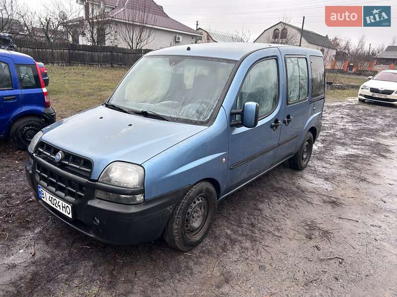 Мінівен Fiat Doblo 2002 в Нових Санжарах