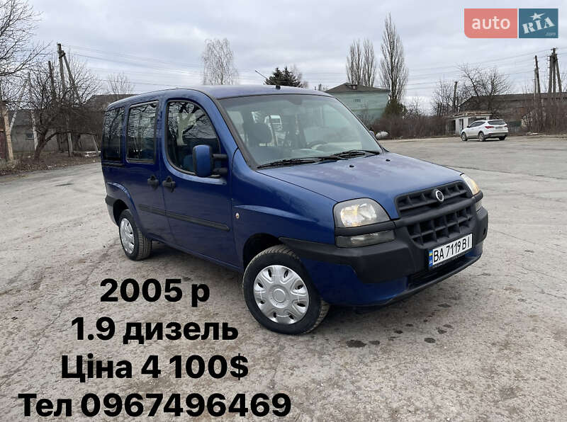 Минивэн Fiat Doblo 2005 в Дунаевцах