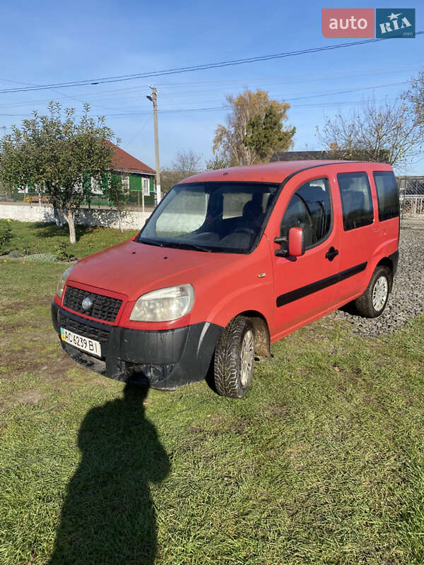 Мінівен Fiat Doblo 2007 в Ковелі фото Мінівен Fiat Doblo 2007 в Ковелі