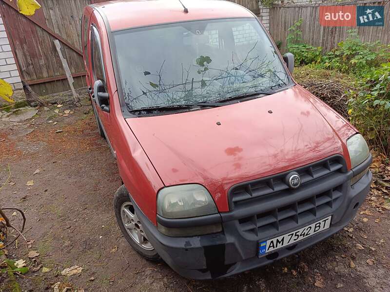 Минивэн Fiat Doblo 2003 в Житомире фото Минивэн Fiat Doblo 2003 в Житомире