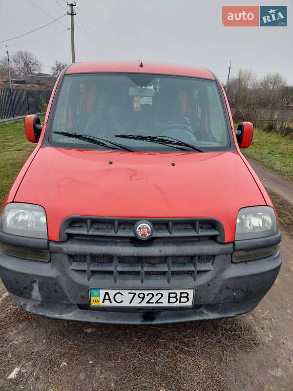 Минивэн Fiat Doblo 2001 в Лукове
