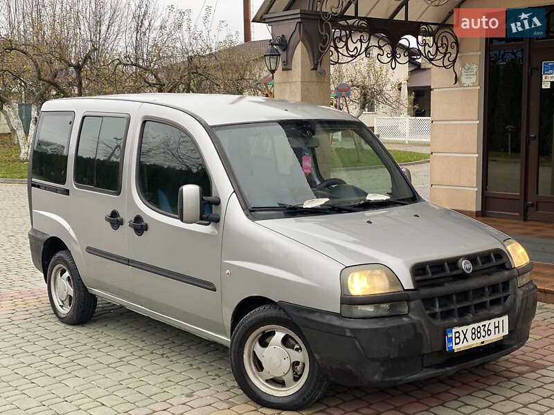 Мінівен Fiat Doblo 2004 в Дунаївцях фото 13 Мінівен Fiat Doblo 2004 в Дунаївцях