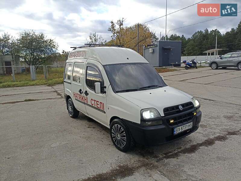 Грузовой фургон Fiat Doblo 2002 в Нетешине фото 4 Грузовой фургон Fiat Doblo 2002 в Нетешине