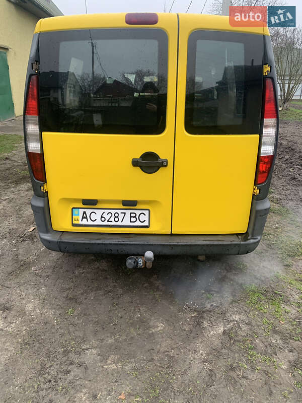 Минивэн Fiat Doblo 2005 в Киверцах фото 6 Минивэн Fiat Doblo 2005 в Киверцах