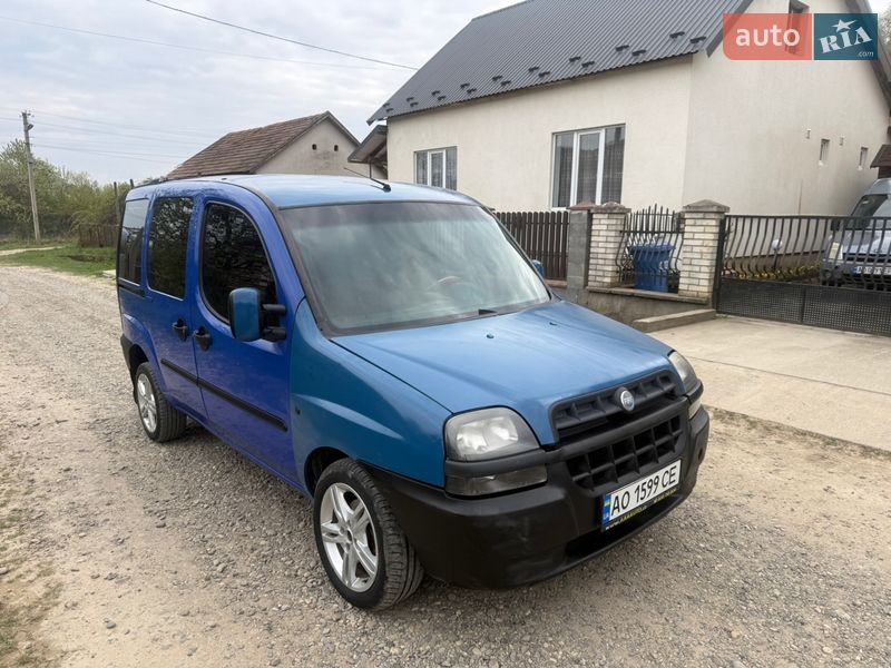 Минивэн Fiat Doblo 2005 в Виноградове фото 5 Минивэн Fiat Doblo 2005 в Виноградове