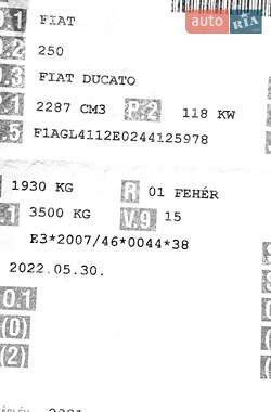 Грузовой фургон Fiat Ducato 2022 в 