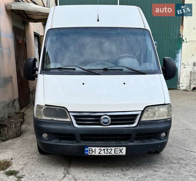 Вантажний фургон Fiat Ducato 2004 в Полтаві