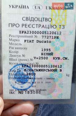 Мікроавтобус Fiat Ducato 1995 в Бедевлі