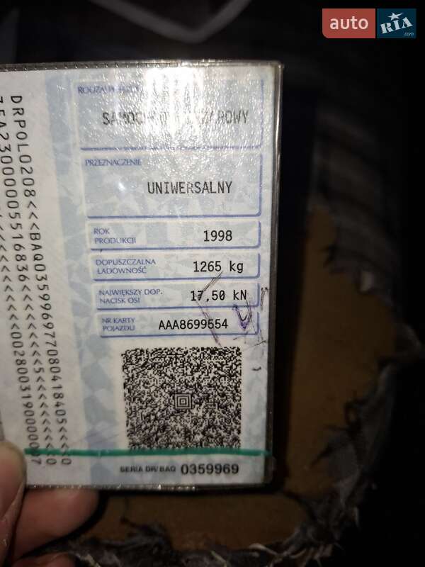 Пікап Fiat Ducato 1998 в Києві