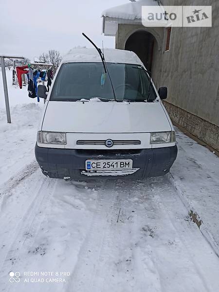 Минивэн Fiat Scudo пасс. 2000 в Черновцах