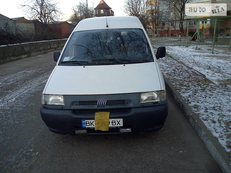 Мінівен Fiat Scudo 1999 в Рівному